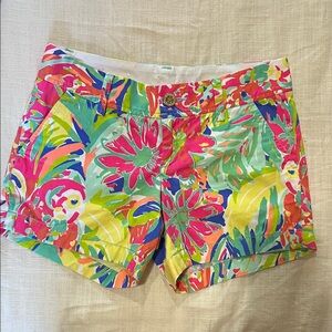 Lilly Pulitzer Colorful Floral Women's Shorts